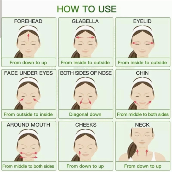 Rose Quartz Facial Roller Massager w/Dual Ends, Will Feel So Cool To Your Face - Picture 5 of 7